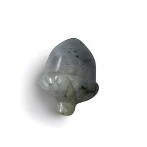 Natural‎ Moonstone Acorn: Handmade Carved Crystal Rock